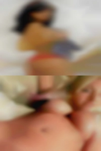 Sexy dating on bed.
